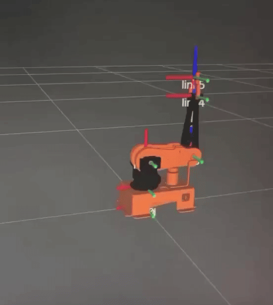 Robotic arm baseline image